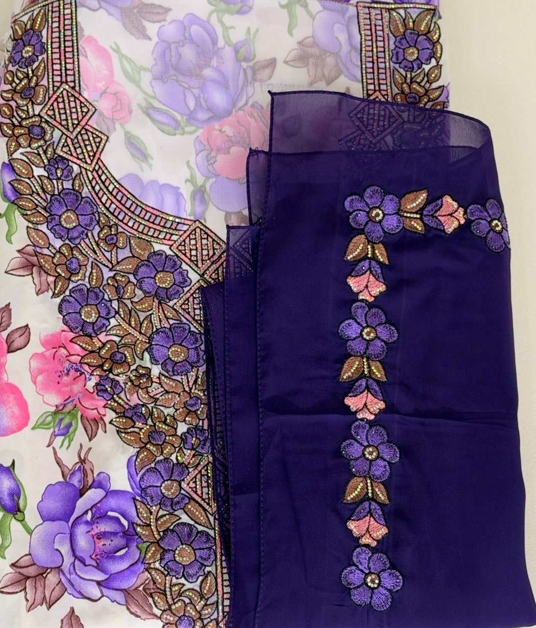 Midnight Lavender Purple Set View